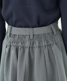 earth music&ecology ベルト付きプリーツミニスカート