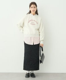 earth music&ecology アソートロゴショートスウェット