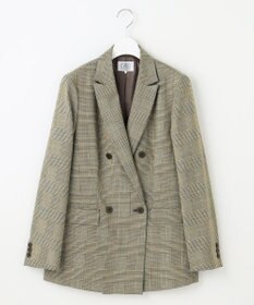 J.PRESS LADIES S モナベールツイル チェック ダブル ジャケット