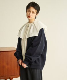 #Newans 【セレモニーにも】2wayタックフレアカラーブラウス