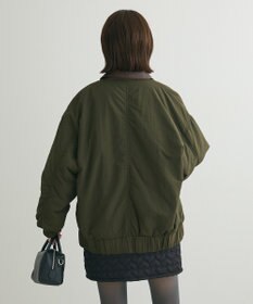 Green Parks ・ＥＬＥＮＣＡＲＥ　ＤＵＥ　フェイクレザーエリブルゾ