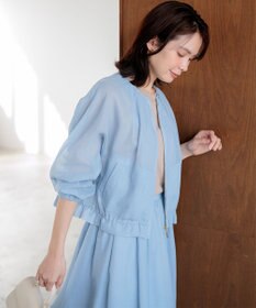 組曲 【先行予約】カラーボイル ブルゾン