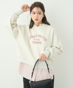 earth music&ecology アソートロゴショートスウェット