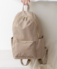 23区 【撥水加工/新色追加】ナイロン リュック ベージュ系