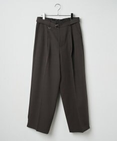 WEGO トロミ　ベルト付きワイドスラックス