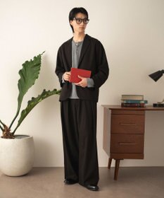 WEGO リングドットヘンリーネックプルオーバー