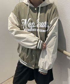 WEGO フード付きブルゾン