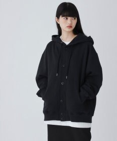 WEGO 【ユニセックス着用ITEM】スウェットボタンカーディガン