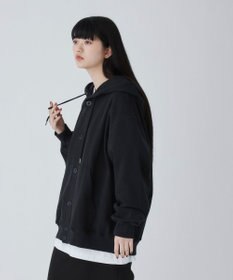 WEGO 【ユニセックス着用ITEM】スウェットボタンカーディガン