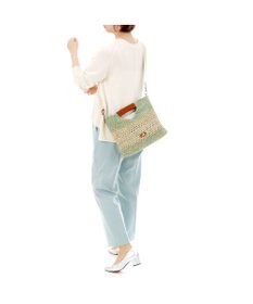 IBIZA ラフィア　2WAYバッグ