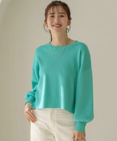 ANY SIS 【花粉対策】ドルマン ニット