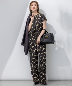 23区 S 【洗える】Ratti フラワーアートプリント ブラウス