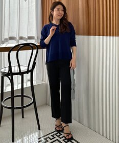 UNFILO L マイビューティ Vネック ニット