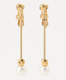 ANY SIS 【全方位 好印象】ドロップパール調 イヤリング