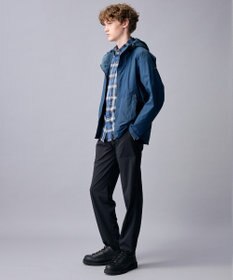 JOSEPH ABBOUD MOUNTAIN 【ナチュラルカラー/ストレッチ】ナイロンコンビガーメントダイパーカー