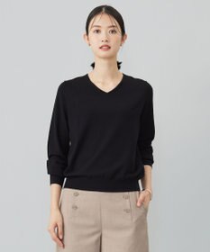 J.PRESS LADIES 【ご好評につき新色追加！・WEB限定カラーあり・洗える】PRINCE Vネック ニット