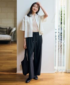 ANY シアーテックリネンシャツ