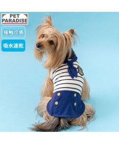PET PARADISE ペットパラダイス 接触冷感 マリン風 タンクトップ 小型犬