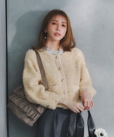 TOCCA 【美人百花掲載】【新色登場】FRILL POCHETTE ポシェット