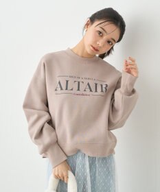 earth music&ecology アソートロゴショートスウェット