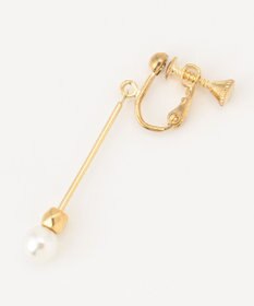 ANY SIS 【全方位 好印象】ドロップパール調 イヤリング
