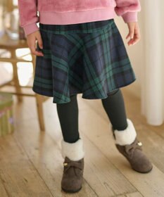 ANY KIDS タータンチェックスカッツ