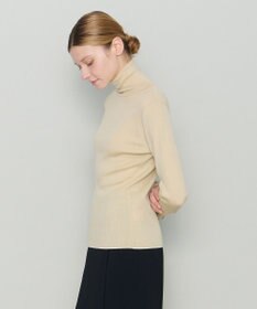 JOSEPH 【洗える】ウールリブ　ハイネックニット