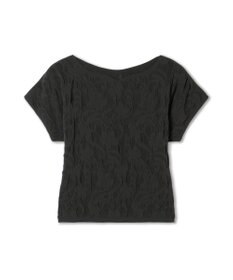 Chacott 【ノーソーイングニット】バレリーナネックコンパクトTシャツ