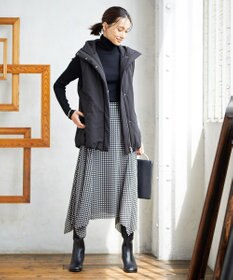 ICB 【洗える】 スモールパターンプリント  スカート