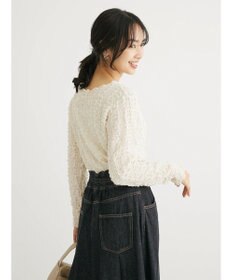 Green Parks ・ＲＡＹ　ＣＡＳＳＩＮ　フクレジャカードプルオーバー