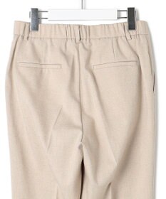 23区 L 【セットアップ対応/防シワ性/洗える】アイアスマットストレッチ テーパード パンツ