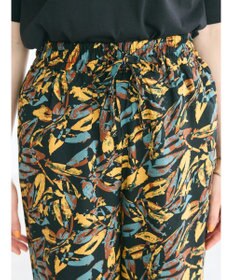 CRAFT STANDARD BOUTIQUE レーヨン柄プリントワイドパンツ