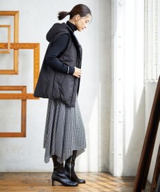 ICB 【洗える】 スモールパターンプリント  スカート