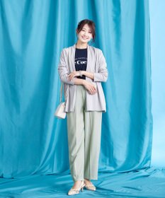 Tiaclasse 【洗える】シンプルロゴプリントTシャツ