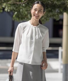 J.PRESS LADIES S カラミストライプ カットソー