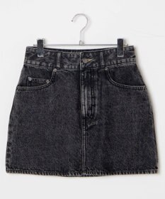 WEGO デニム台形ミニスカート