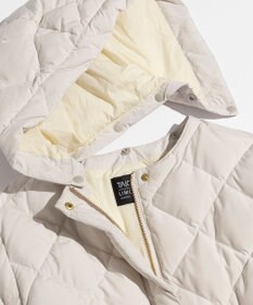 UNFILO 【自宅で洗濯OK / 軽量で暖かい】TAIONコラボ 2WAY キルティングダウン