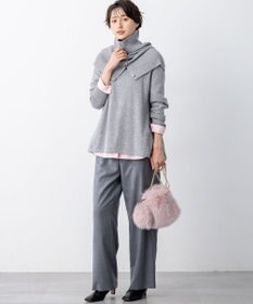 23区 【見上愛さん着用/洗える】ピュアカシミヤ 2WAY スヌード