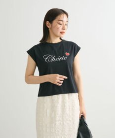 Green Parks ・ｓｗｉｎｇ　ｂｙ　ロゴ刺繍フレンチＴＥＥ