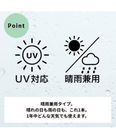 MOONBAT 【WEB限定】キッズ 日傘 晴雨兼用 折りたたみ傘 窓付き 袋付き 55cm