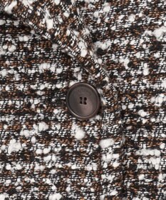 JOSEPH ウールツィード　ダブルブレステッドコート