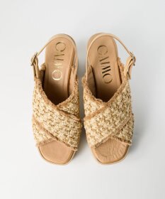 gaimo 【GAIMO/ガイモ】クロスヒールサンダル/COCOA