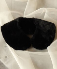 Tiaclasse エコファー付け襟ティペット