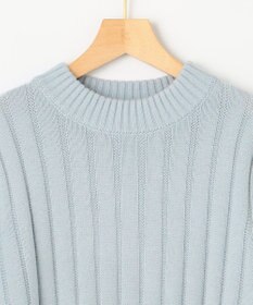 組曲 バルキーワイドリブ ニット