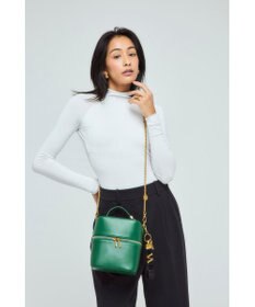 style code 【VerdeVari/ヴェルデヴァリ】コインパーツ付チェーンショルダーベルト