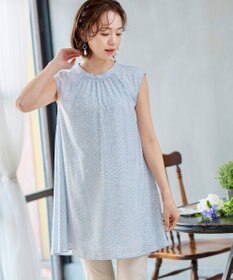 Tiaclasse 【洗える】体型カバーも叶うAラインギャザーチュニック