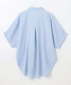 ANY L 【新色追加】スキッパーネック袖タックブラウス