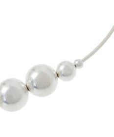 YECCA VECCA パールMIXメタルチャンキーネックレス