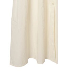 CRAFT STANDARD BOUTIQUE インド綿フリル衿ワンピース