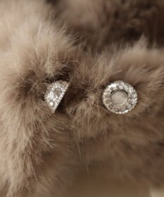 Tiaclasse エコファー付け襟ティペット